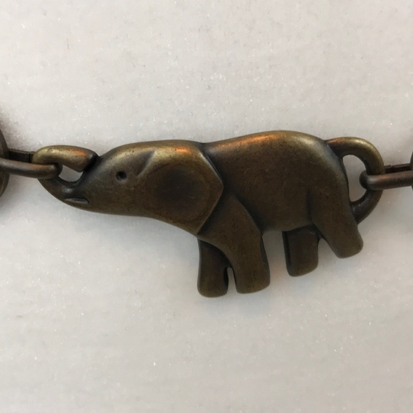 Elephant Chain Belt in Bronze Tone - EUC - Picture 2 of 8
